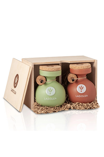 Ladolea Handmade olive tree package: Balsamic vinegar with bergamot and extra...