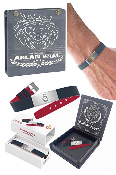 Galatasaray سوار أنيق وجريء مع علبة ليزر كهدية