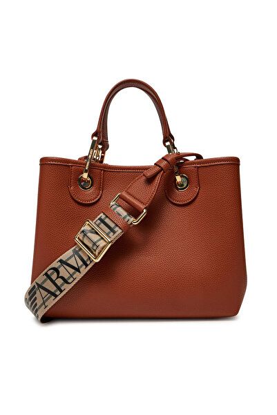 Emporio Armani Cuoio/Rosso women's handbag EW000361 AF12103 M60