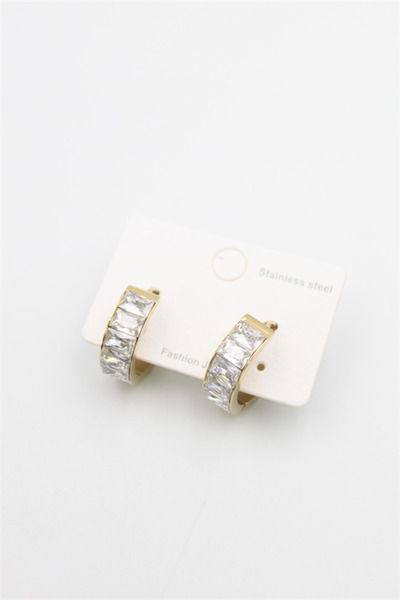 teknoparkx Jewelled Earrings - Gold