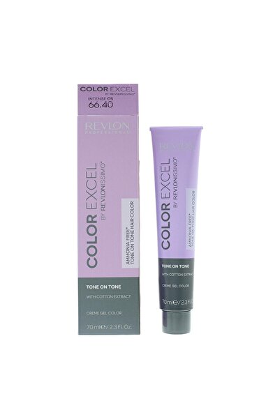 Revlon , Color Excel, Vopsea de păr semipermanentă, 66.40 Cupru intens, 70 ml