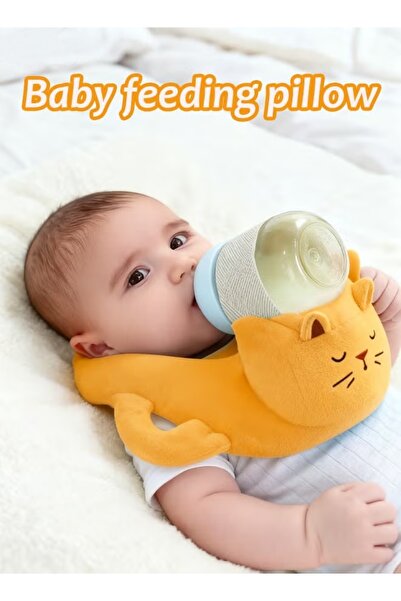 Generic Baby Feeding Pillow Baby Bottle Support Pillow Nursing Pillow with Bo...