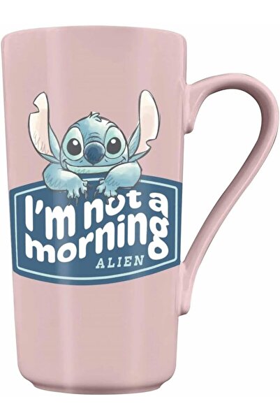 Pyramid ستيتش وأنجل - أنا لستُ فضائيًا صباحيًا - كوب لاتيه 16.5 أونصة
