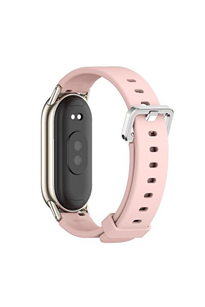 Tech-Protect IconBand Classic Silicone Strap for Xiaomi Mi Band 8/9/10 - Pink