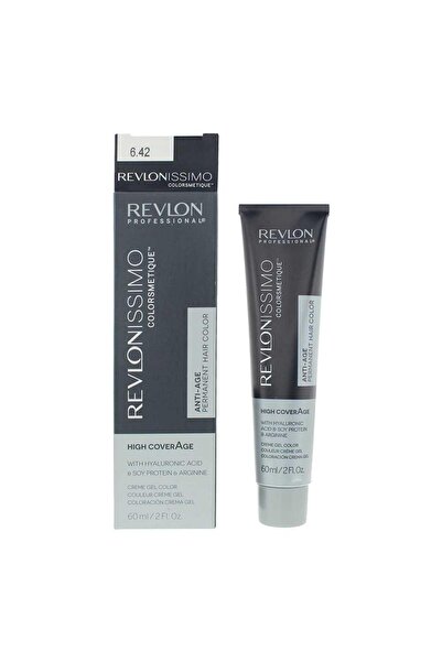 Revlon , Revlonissimo Colorsmetique, Permanent Hair Dye, 6.42 Dark Pearly Che...