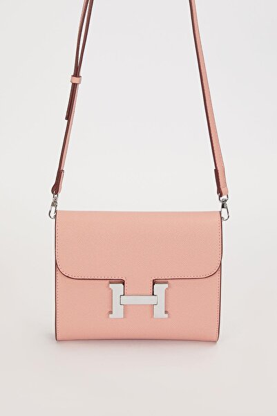 Levidor Pink Flat Form Shoulder Bag