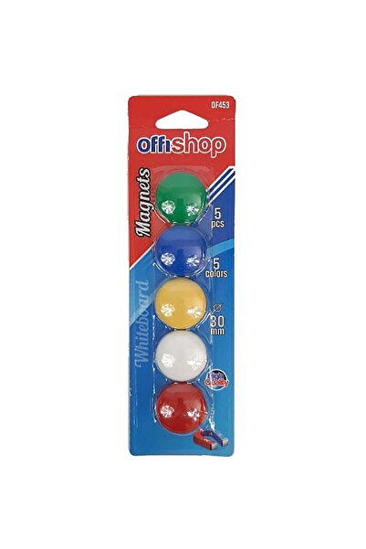 Offishop Magneti Color, 30mm, 5 Buc/Set - OF453