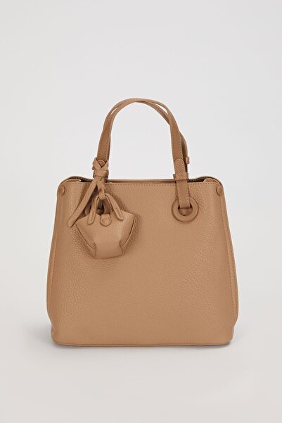Levidor Khaki Mini Bag Charm Handbag