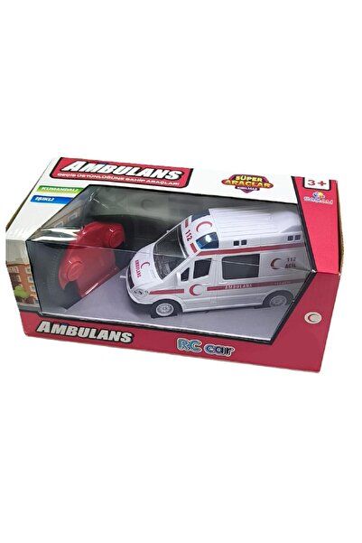 toysclub CNL-9999R UZAKTAN KUMANDALI IŞIKLI AMBULANS