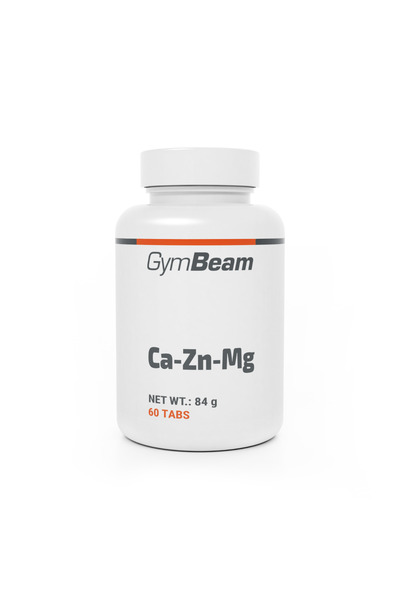 GymBeam Ca-Zn-Mg, 60 comprimate, fără aromă