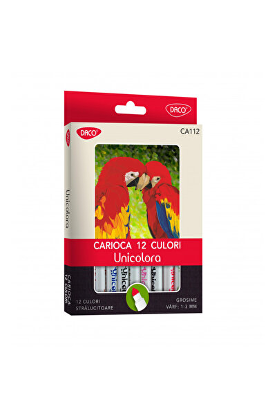 daço Carioca 12 culori varf conic unicolora Daco