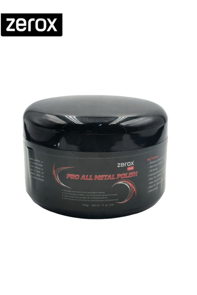 Zerox ملمع برو لجميع المعادن، مناسب للكروم والنحاس الأصفر والفولاذ المقاوم لل...