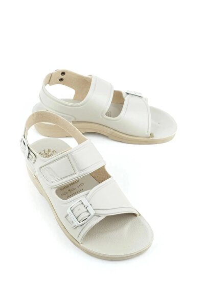 Elit Gezer 612 Cream Orthopedic Comfortable Non-Slip Sole Hajj and Umrah Men'...