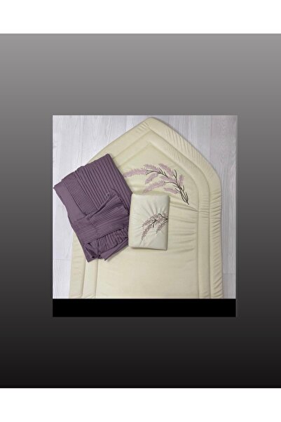 Gerenic طقم سجادة صلاة مع شرشف صلاة درجه أولى