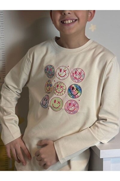 Mir KidsClup تي شيرت بأكمام طويلة من قماش الإنترلوك للجنسين