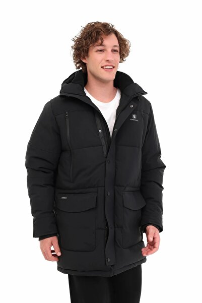 lumberjack Ml Adlers Long Coat 5Pr Men's Black Coat - 102024157