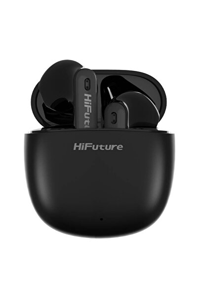 HiFuture Sonic ColorBuds 2 TWS, Bluetooth 5.3, IPX5, Черни слушалки