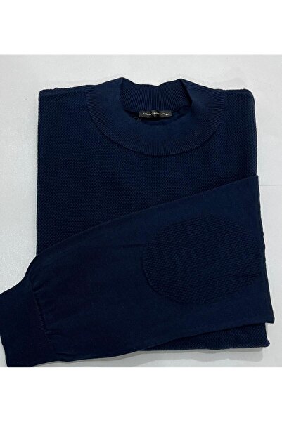 Tony Montana YARIM BALIKÇI YAKA BÜYÜK BEDEN DOKULU BATTAL TRİKO KAZAK TB3060