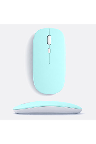 Sneezy MacBook iPad Uyumlu Bluetooth Şarjlı Mouse USB Dongle Şarj Kablosu Dah...