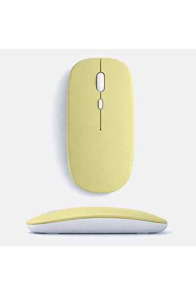 Sneezy MacBook iPad Uyumlu Bluetooth Şarjlı Mouse USB Dongle Şarj Kablosu Dah...