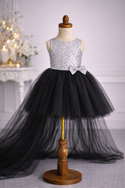 İkrabutikbursa Φόρεμα αποφοίτησης με ουρά για κορίτσια, βραδινό φόρεμα για κο...