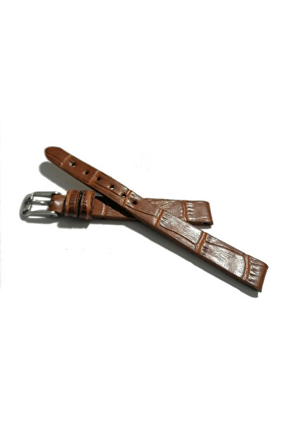 FADO Genuine Leather Watch Band Compatible with Every Watch Brown 10 mm (416)