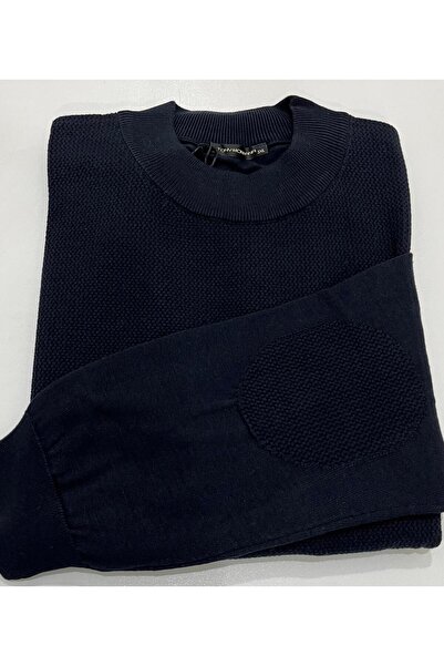 Tony Montana YARIM BALIKÇI YAKA BÜYÜK BEDEN DOKULU BATTAL TRİKO KAZAK TB3060