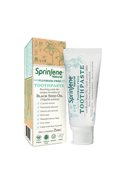 SprinJene Natural® Fluoride Free Toothpaste