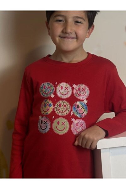 Mir KidsClup تي شيرت بأكمام طويلة من قماش الإنترلوك للجنسين