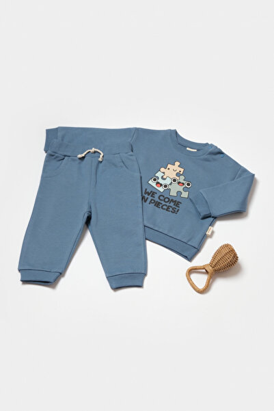 Evelise Σεθανό ή acsipantaloniΔύοκλωστές100%bumbac-IndigoBabyCosy(Μαύρο:12-18...