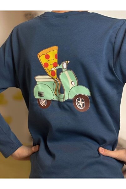 Mir KidsClup تي شيرت بأكمام طويلة من قماش الإنترلوك للجنسين