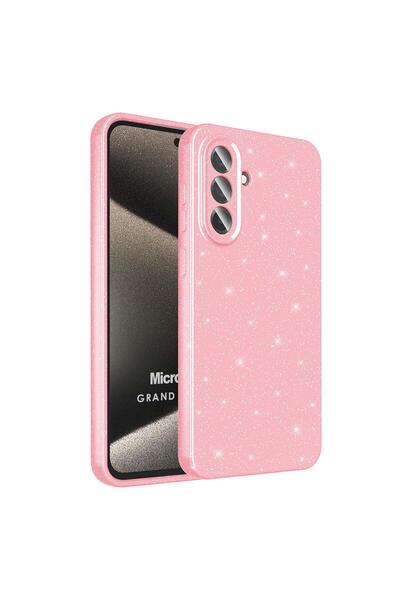 Microsonic Samsung Galaxy A56 Case Grand Stardust Pink