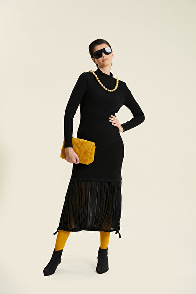 VERDA Kraşlı Knitwear Dress