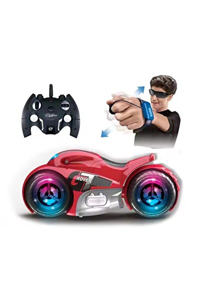 Rover Stunt bike with remote control via wristwatch - 360-degree jumping and ...