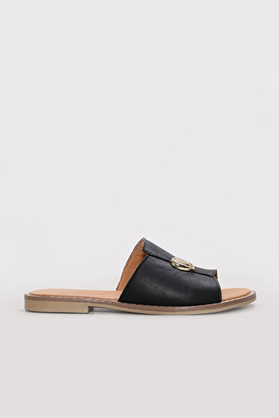 FAST STEP Papuci plati de dama din piele naturala 972ZA1460