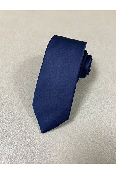 PROMOSTURKEY LACİVERT RENK KRAVAT 6 CM