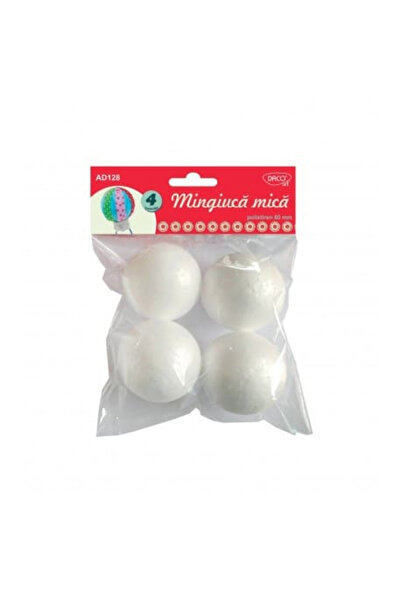 daço Accesorii craft - Bile Polistiren set4 60mm