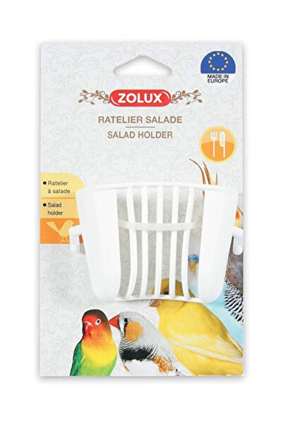 Zolux حامل سلطة معلف الطيور