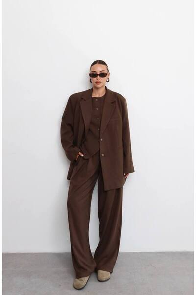 SAVORZY Oversize Blazer Ceket