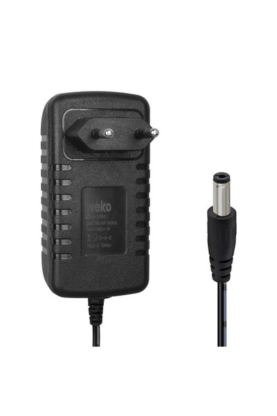 Powermaster Weko WK-37841 Yerli Üretim 36 Volt - 1 Amper 5.5*2.5 Mm Uçlu Priz...