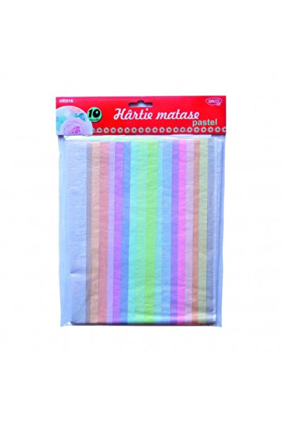 daço Hartie matase Pastel 10 coli, 10 culori DACO HR 916