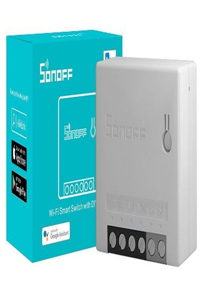 Sonoff MINI R2 wireless relay, 10A, compatible with Google Home, Alexa, MINI R2