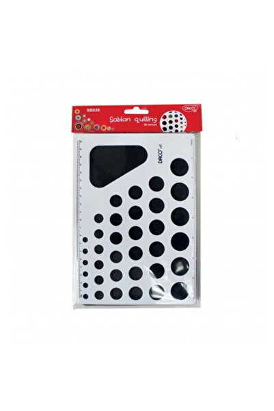 daço Sablon Quilling 36 cercuri DACO SB036