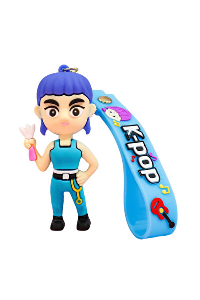 OEM K-POP Zoey Keychain, Korean Idol Style Figurine, 9 cm, Multicolor, Access...
