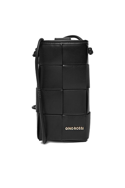 Gino Rossi phone bag for women black C-BFT231202