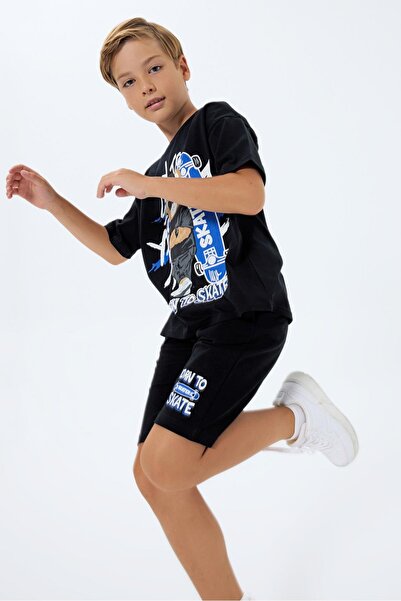 Rolypoly Boy's Shorts Set 2-15 Years Black