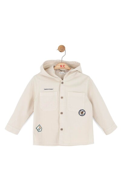 NK Baby Boy Smile Shirt 1-4 Years Cream