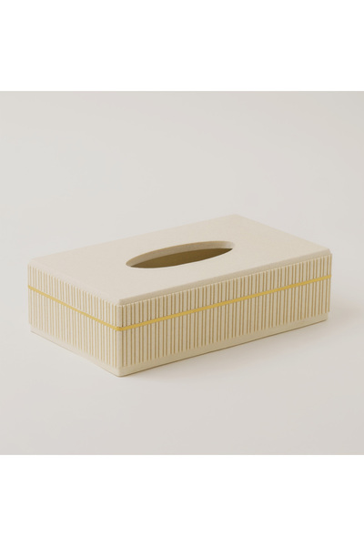 homez sandstone tissue box, beige 22*12.2*5.2cm