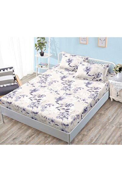 Casa de Vis Fitted sheet with elastic + 2 pillowcases, 160/200, Online, JE-71