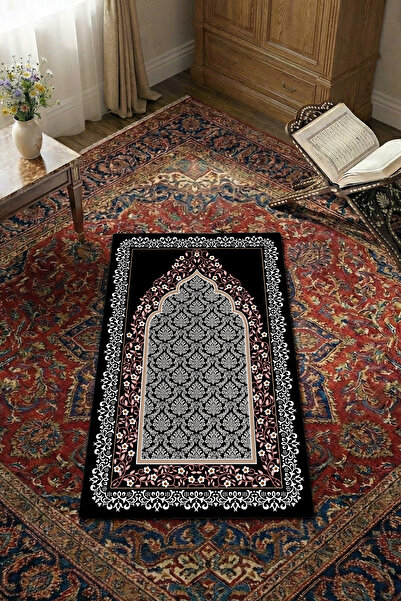 THEMODERNHANE سجادة صلاة ناعمة من ريش التاي غير قابلة للانزلاق مقاس 75x120 سم...